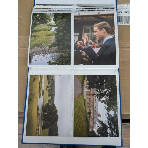 37 - Large photograph album of developed photographs titled June 2003, trooping the colour and Prince Wil... 