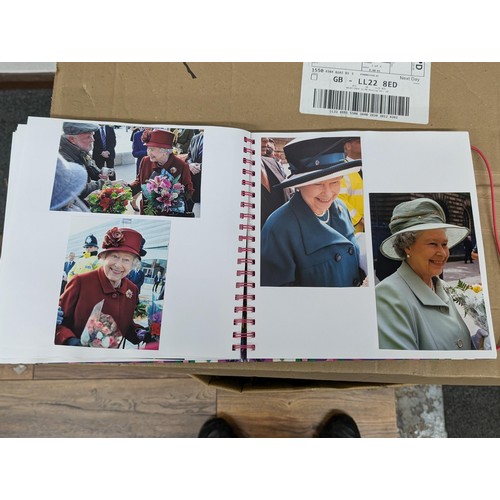 38 - Large photograph album full of developed photographs of most of the Royal family over a number of ye... 