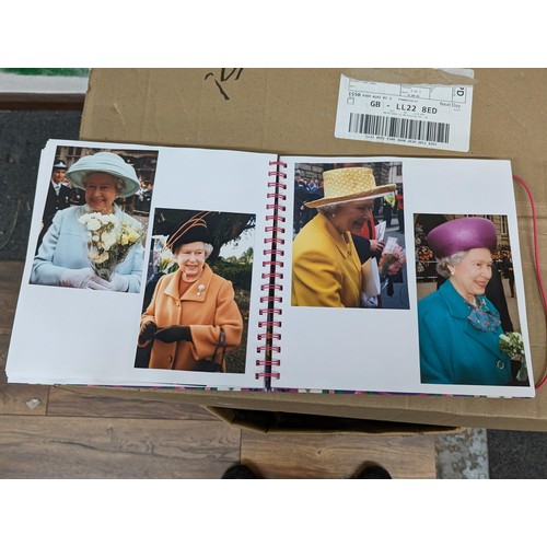 38 - Large photograph album full of developed photographs of most of the Royal family over a number of ye... 