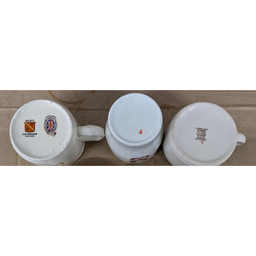 137 - Queen Elizabeth II coronation bundle of assorted mugs, cup and beaker