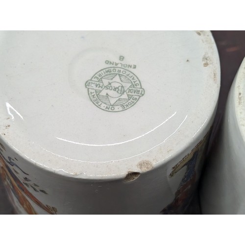 174 - 1 x 1902 (chip on base) and 1 x 1911 coronation mugs