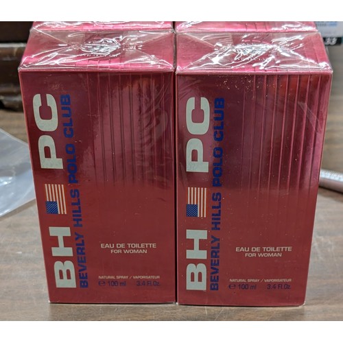 272 - 2 x new old stock, still factory sealed Beverly Hills Polo Club 100 ml womens eau de toilette perfum... 