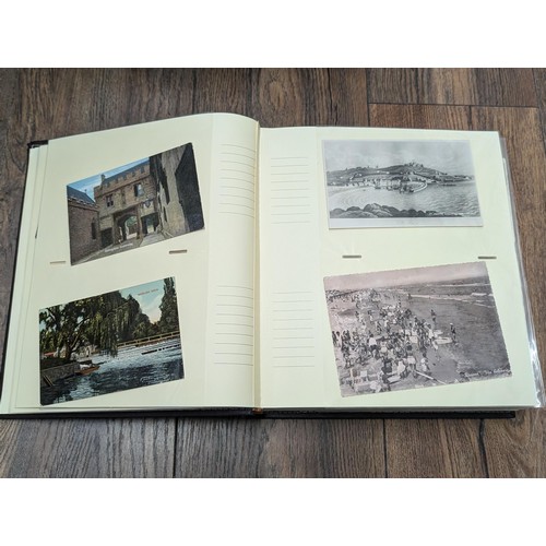 14 - Album of vintage postcards, all pictured