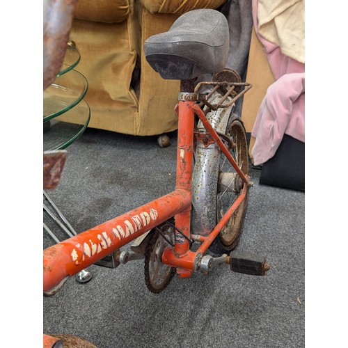 228A - Vintage Raleigh Commando child bike, genuine barn find and untouched for a number of years