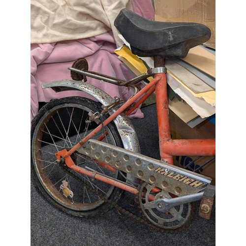 228A - Vintage Raleigh Commando child bike, genuine barn find and untouched for a number of years