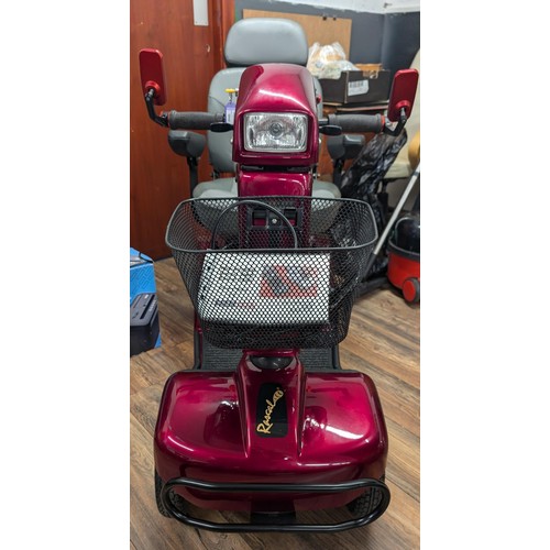 179 - Rascal 388 XL mobility scooter with charger and manual in excellent condition - charged and ready to... 