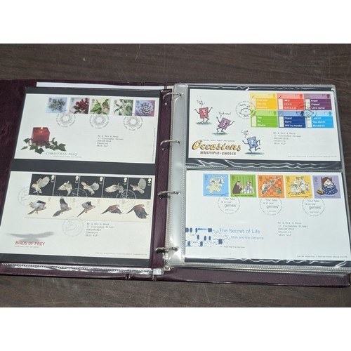 36 - Royal Mail First Day Covers folder full of covers - 2002-2007