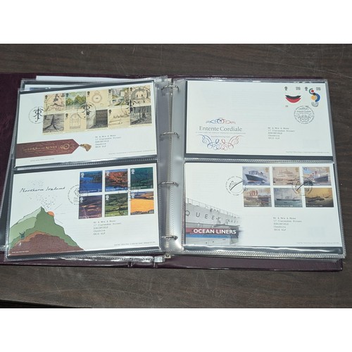 36 - Royal Mail First Day Covers folder full of covers - 2002-2007