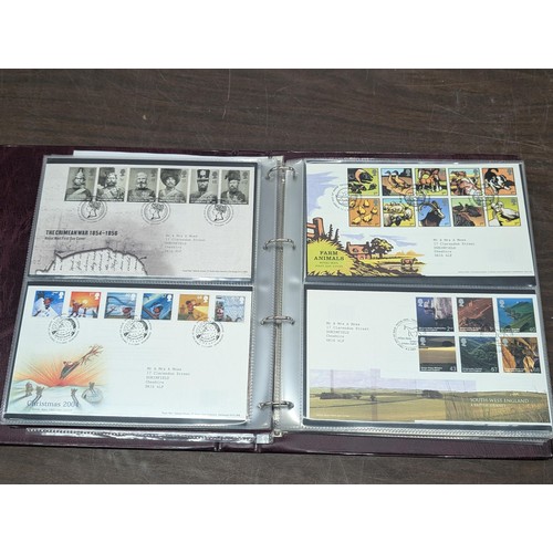 36 - Royal Mail First Day Covers folder full of covers - 2002-2007