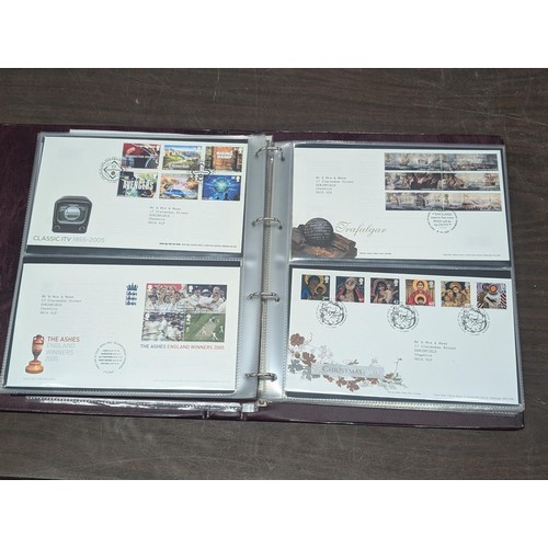 36 - Royal Mail First Day Covers folder full of covers - 2002-2007