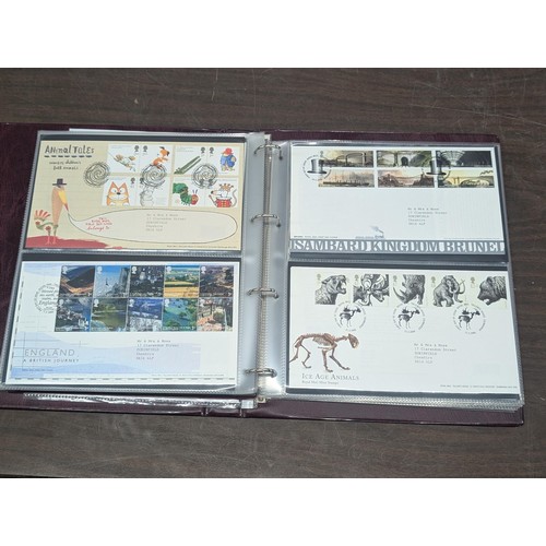 36 - Royal Mail First Day Covers folder full of covers - 2002-2007