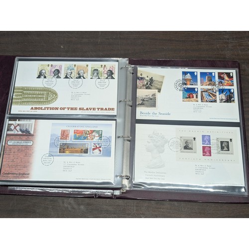 36 - Royal Mail First Day Covers folder full of covers - 2002-2007