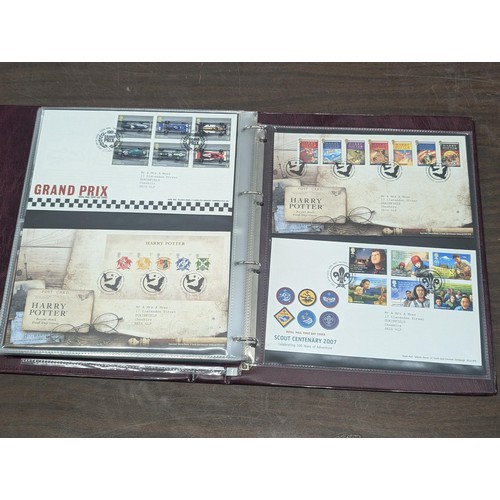 36 - Royal Mail First Day Covers folder full of covers - 2002-2007