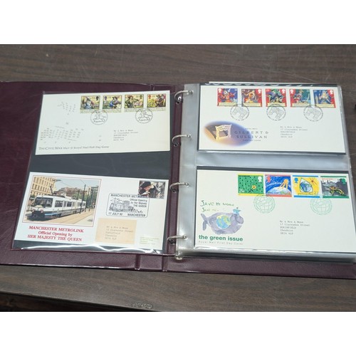 51 - Royal Mail First Day Covers folder full of covers - 1992-1998