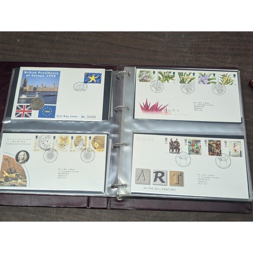 51 - Royal Mail First Day Covers folder full of covers - 1992-1998