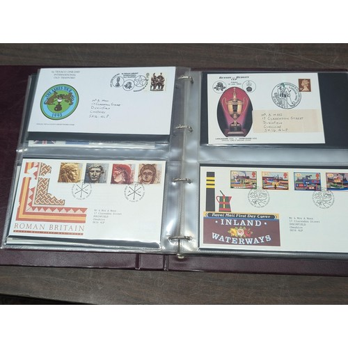 51 - Royal Mail First Day Covers folder full of covers - 1992-1998