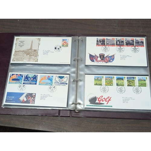 51 - Royal Mail First Day Covers folder full of covers - 1992-1998