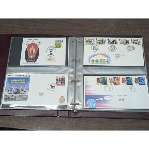 51 - Royal Mail First Day Covers folder full of covers - 1992-1998