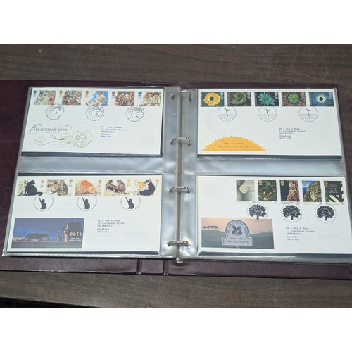 51 - Royal Mail First Day Covers folder full of covers - 1992-1998