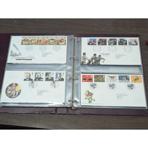 51 - Royal Mail First Day Covers folder full of covers - 1992-1998