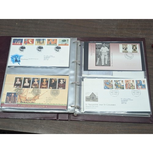 51 - Royal Mail First Day Covers folder full of covers - 1992-1998