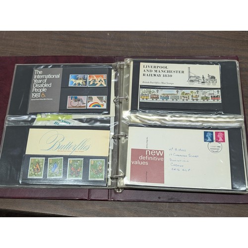 435 - Royal Mail First Day Covers folder full of covers - 1975-1986