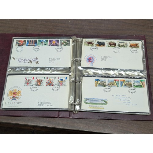 435 - Royal Mail First Day Covers folder full of covers - 1975-1986