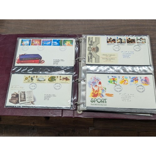 266 - Royal Mail First Day Covers folder full of covers - 1987-1992