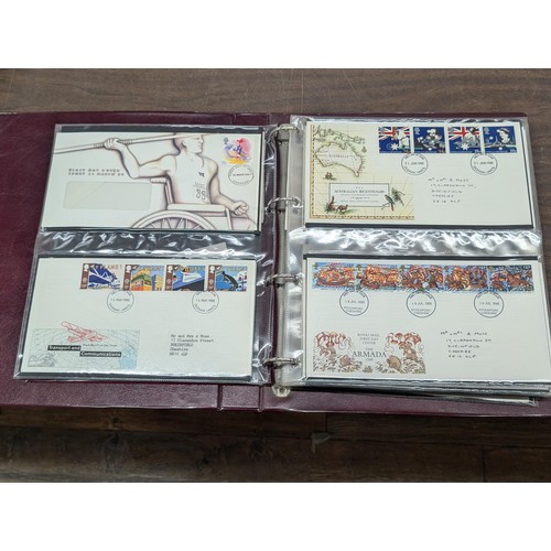 266 - Royal Mail First Day Covers folder full of covers - 1987-1992