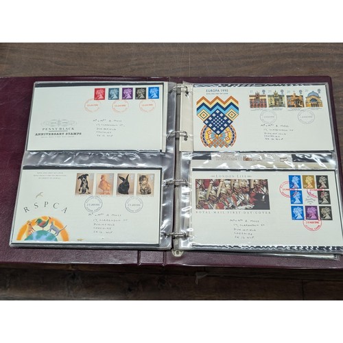 266 - Royal Mail First Day Covers folder full of covers - 1987-1992