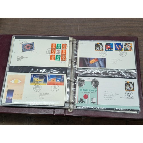 266 - Royal Mail First Day Covers folder full of covers - 1987-1992