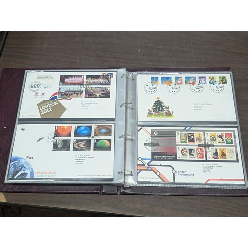 118 - Royal Mail First Day Covers folder full of covers - 2011-2014