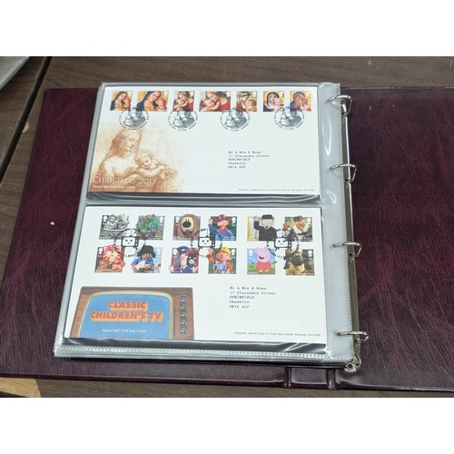 118 - Royal Mail First Day Covers folder full of covers - 2011-2014