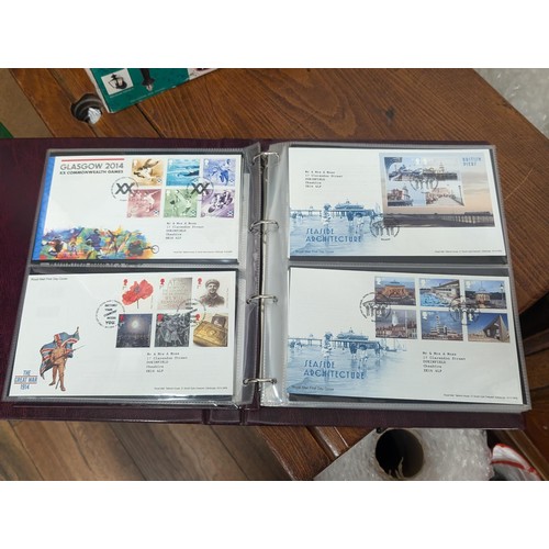 101 - Royal Mail First Day Covers folder Not full of covers - 2014-2016