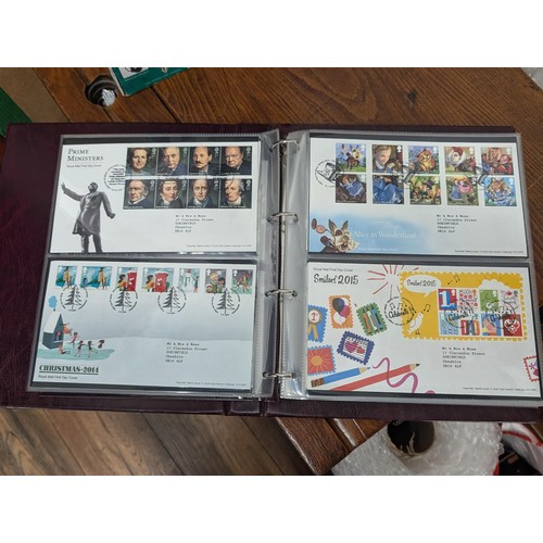 101 - Royal Mail First Day Covers folder Not full of covers - 2014-2016