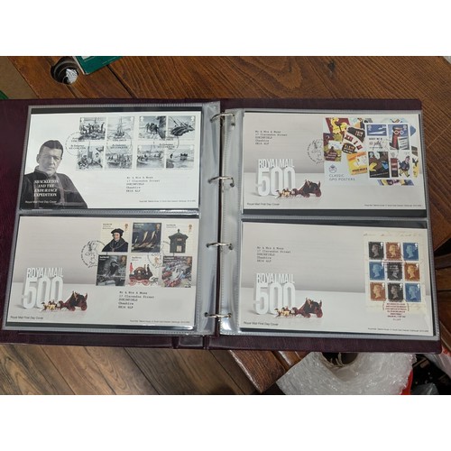 101 - Royal Mail First Day Covers folder Not full of covers - 2014-2016