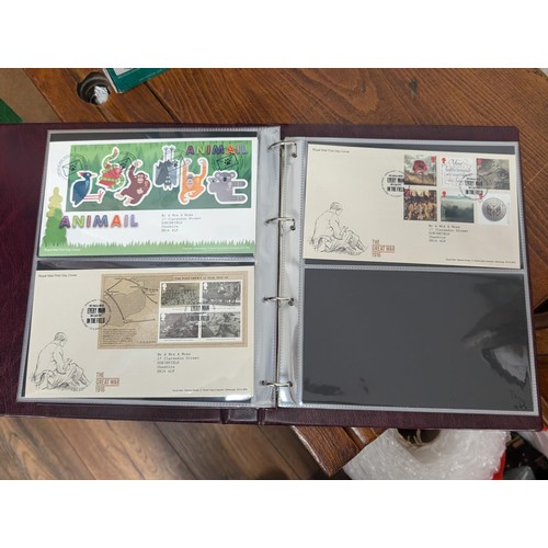 101 - Royal Mail First Day Covers folder Not full of covers - 2014-2016