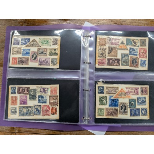 58 - Over 300 vintage postage stamps including from UK, Europe, Africa and Americas - all proceeds from t... 