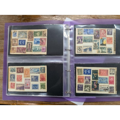 58 - Over 300 vintage postage stamps including from UK, Europe, Africa and Americas - all proceeds from t... 