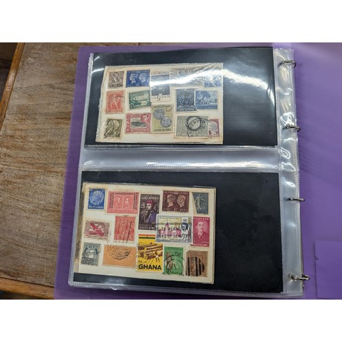 58 - Over 300 vintage postage stamps including from UK, Europe, Africa and Americas - all proceeds from t... 