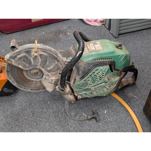 171 - 2 x Heavy-duty petrol cutters for spare or repair being Stihl and Hitachi