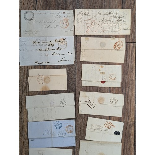 Nice collection of 18 x assorted postal history letters and envelopes ...