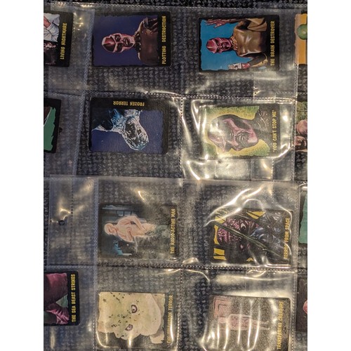 183 - Genuine 1964 Outer Limits Bubbles inc. trading cards, 35 in total from a set of 50 & all different