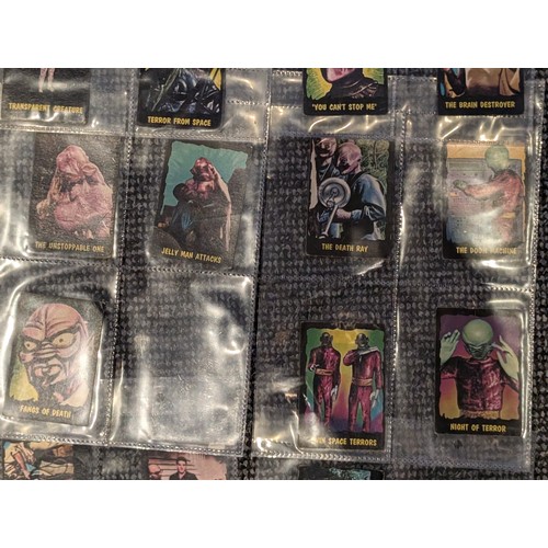 183 - Genuine 1964 Outer Limits Bubbles inc. trading cards, 35 in total from a set of 50 & all different