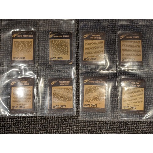 183 - Genuine 1964 Outer Limits Bubbles inc. trading cards, 35 in total from a set of 50 & all different