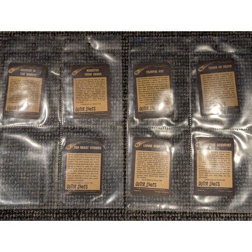 183 - Genuine 1964 Outer Limits Bubbles inc. trading cards, 35 in total from a set of 50 & all different