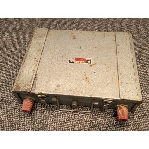 185 - Falks Ltd Veritas Pandora twin portable gas stove