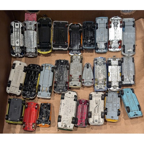 184 - Vintage Corgi bundle of 26 x assorted play worn die cast vehicles in varying conditions