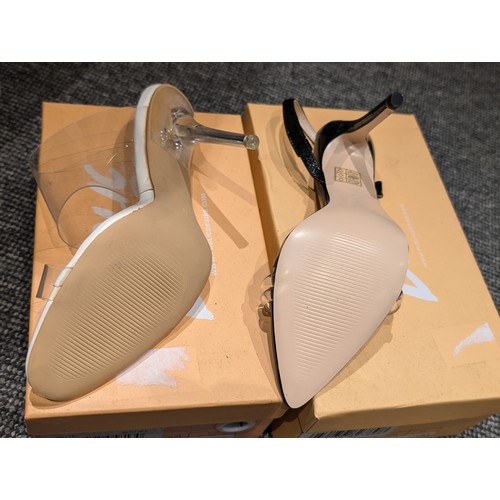 218 - 2 x new/unworn pairs of ladies fashion shoes by Public Desire both size 6