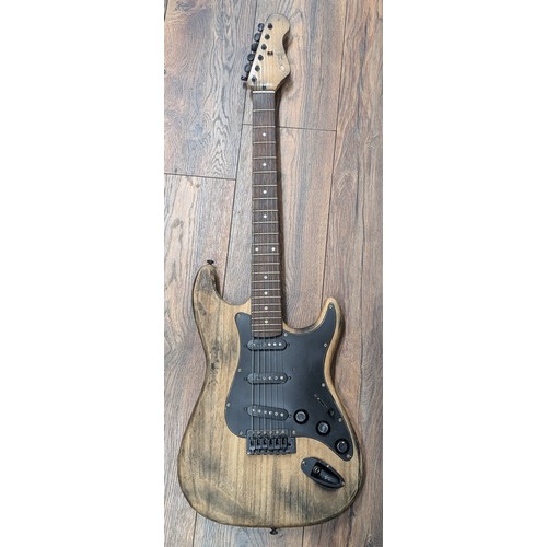 Skip Rat Relic Stratocaster-Style Electric Guitar, Restrung & Serviced
